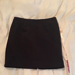 House of CB Black Mini Skirt